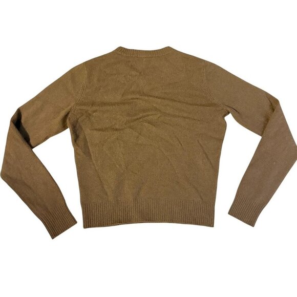 Reformation Brown Cashmere Crewneck - Picture 2 of 4